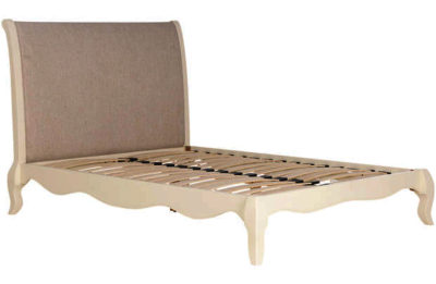 Schreiber Lonburton Kingsize Bed Frame - Cream